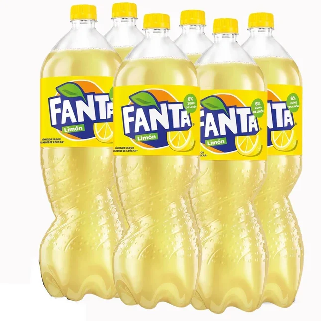 FANTA LIMON PLÁST. 6x2 LTR.