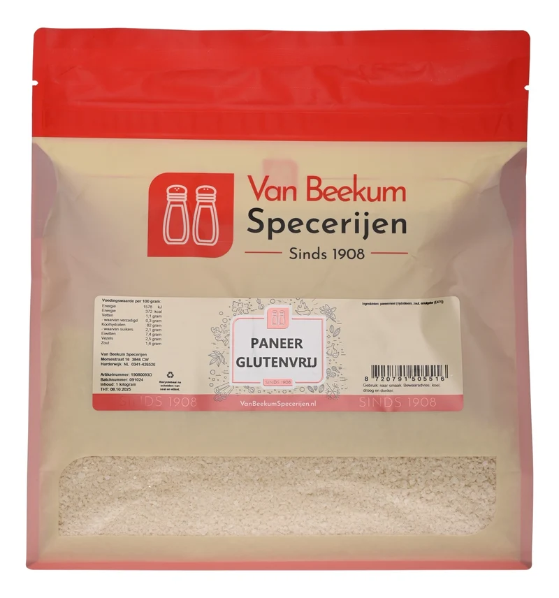 Paneer Glutenvrij