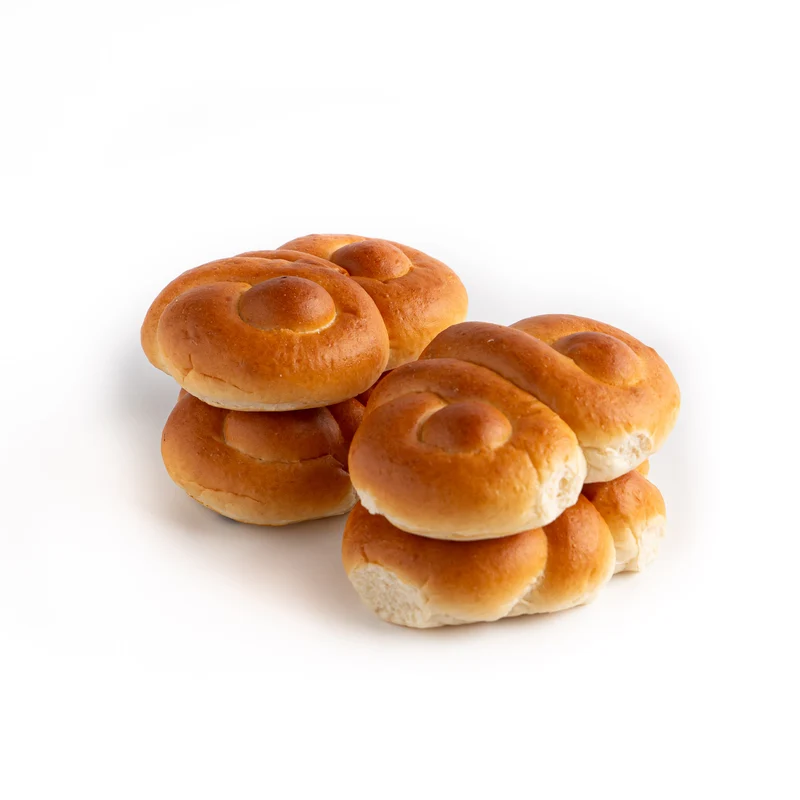 Gevlochten Luxe Broodjes - 4 stuks - vanaf 23 maart