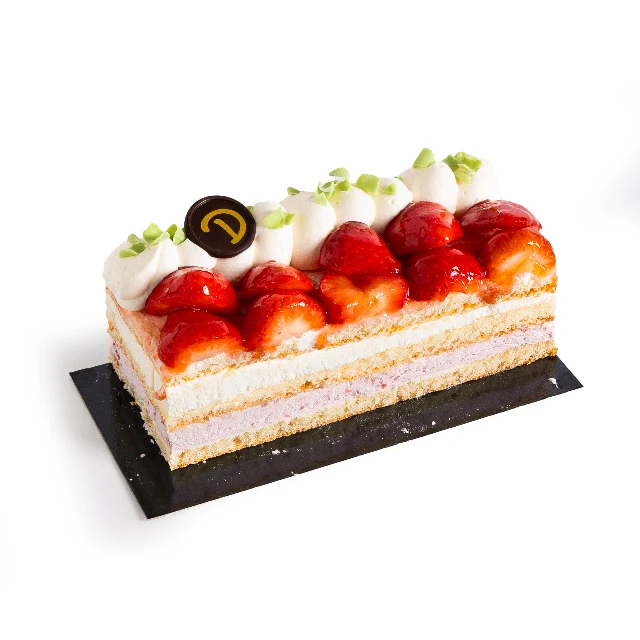 Aardbei Slagroom Schnitte
