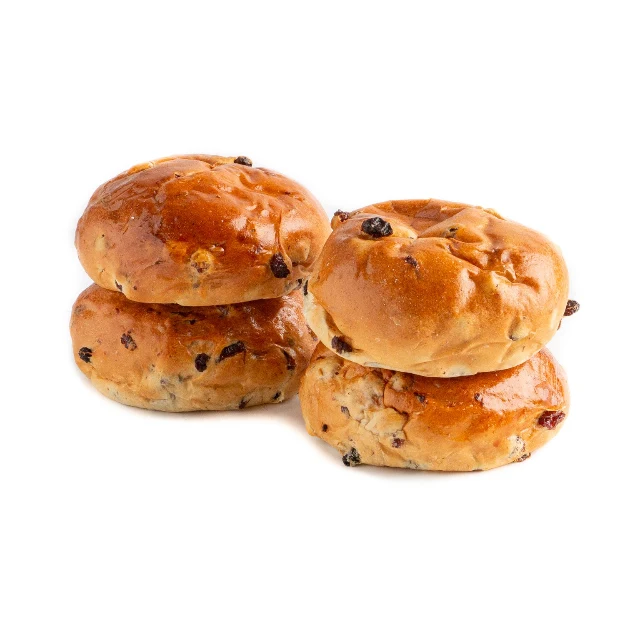 Krentenbollen - 4 stuks