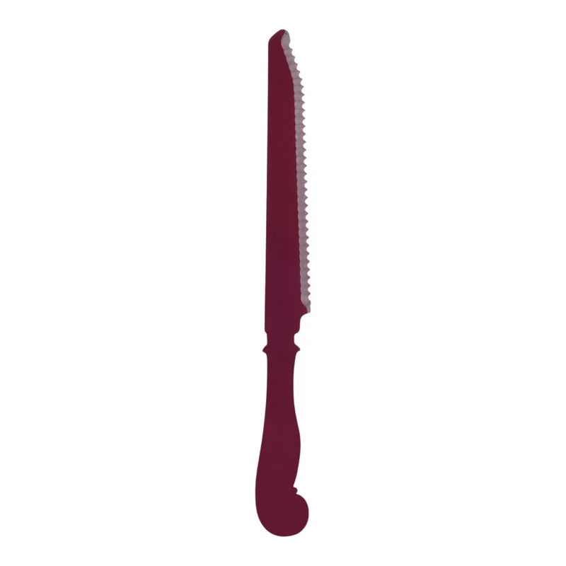 Broodmes Honorine 28,5cm Aubergine