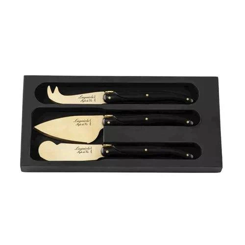 Prestige Line kaasmessenset Gold Stonewash (set van 3)