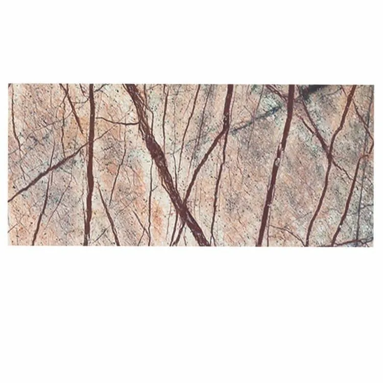 Serveerplateau rechthoekig bos marmer 38cm