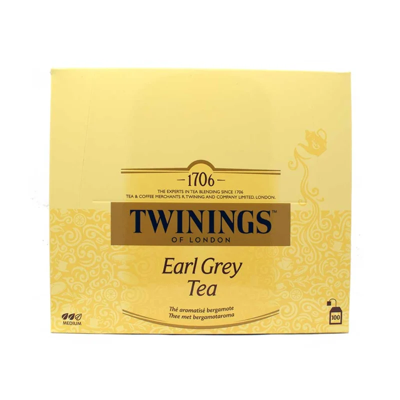 Earl Grey 100 zakjes - zonder envelopje