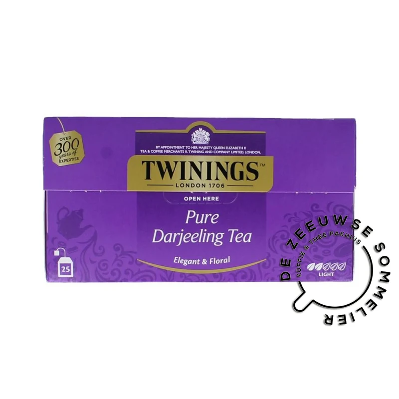Pure Darjeeling - 25 theezakjes
