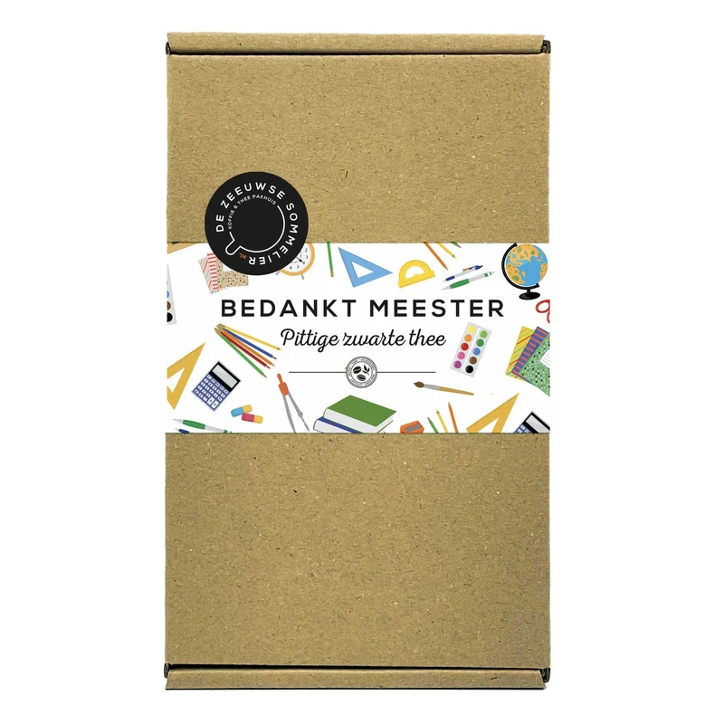 Bedankt Meester TeaBox