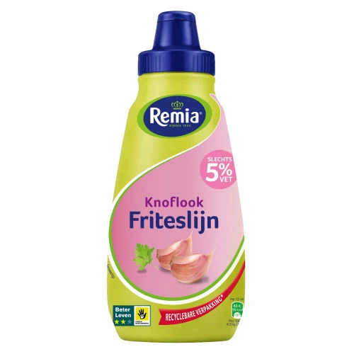 REMIA FRITESLIJN KNOFLOOK 350 ML.