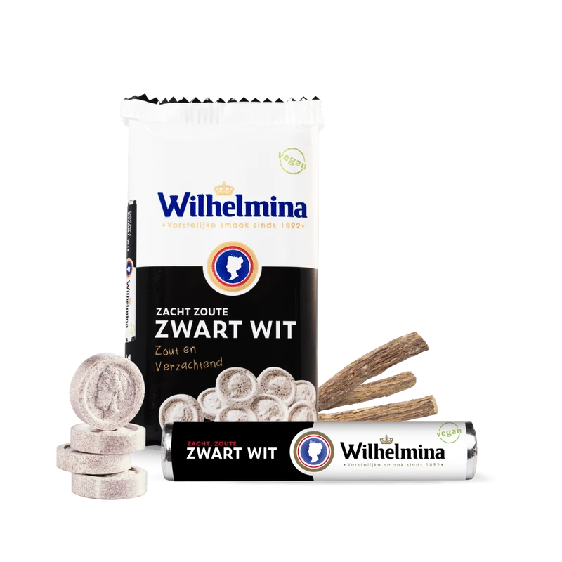 WILHELMINA ZACHT ZOUTE ZWART WIT 3-PACK
