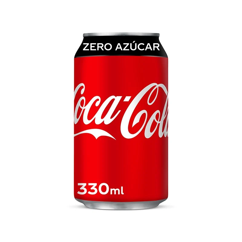 COCA-COLA ZERO IMPORT LATA 33 CL.