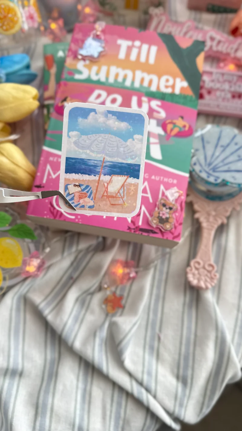 Stickers | Reading at the beach