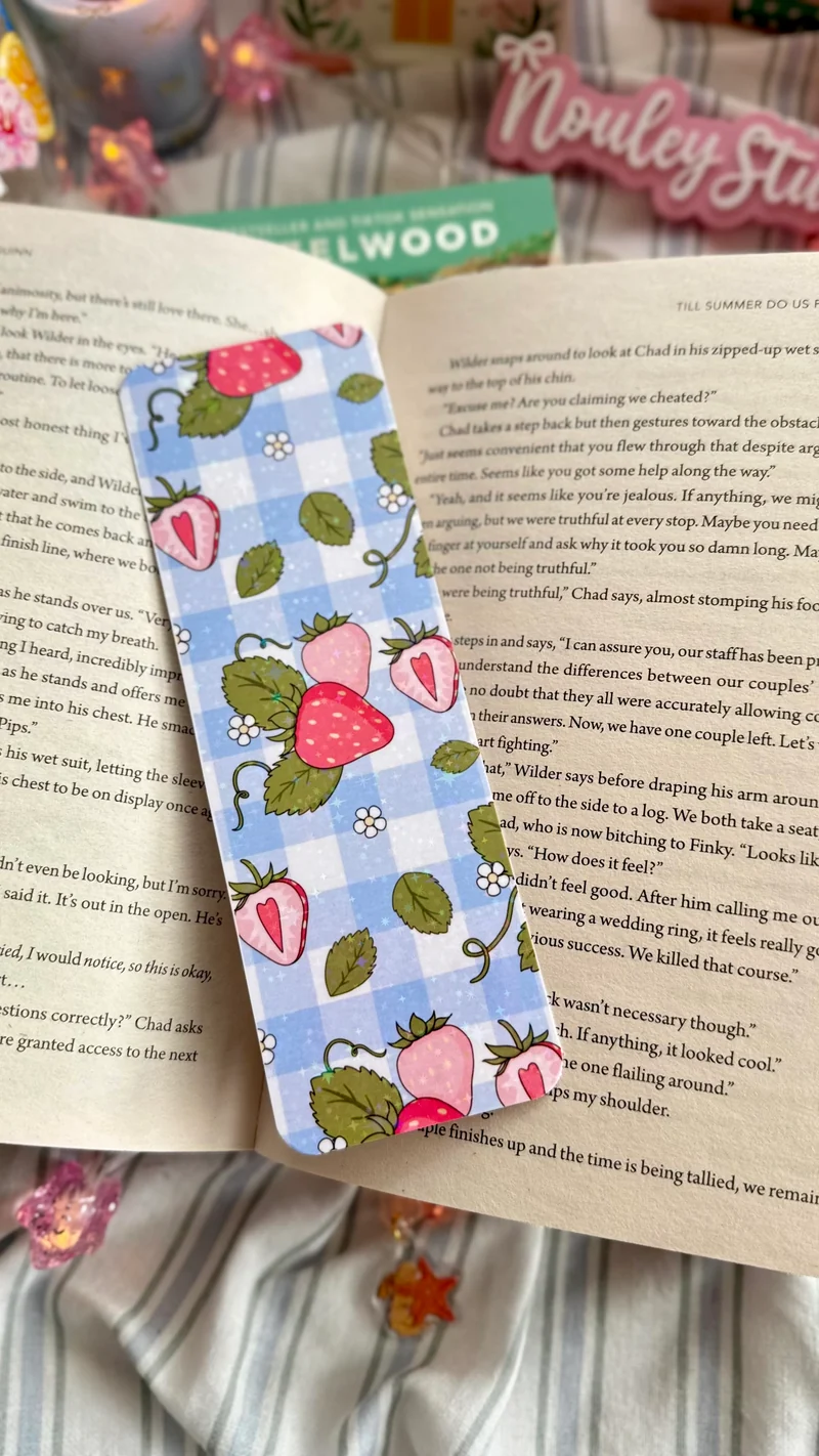 Bookmark paper | Sweet Strawberry