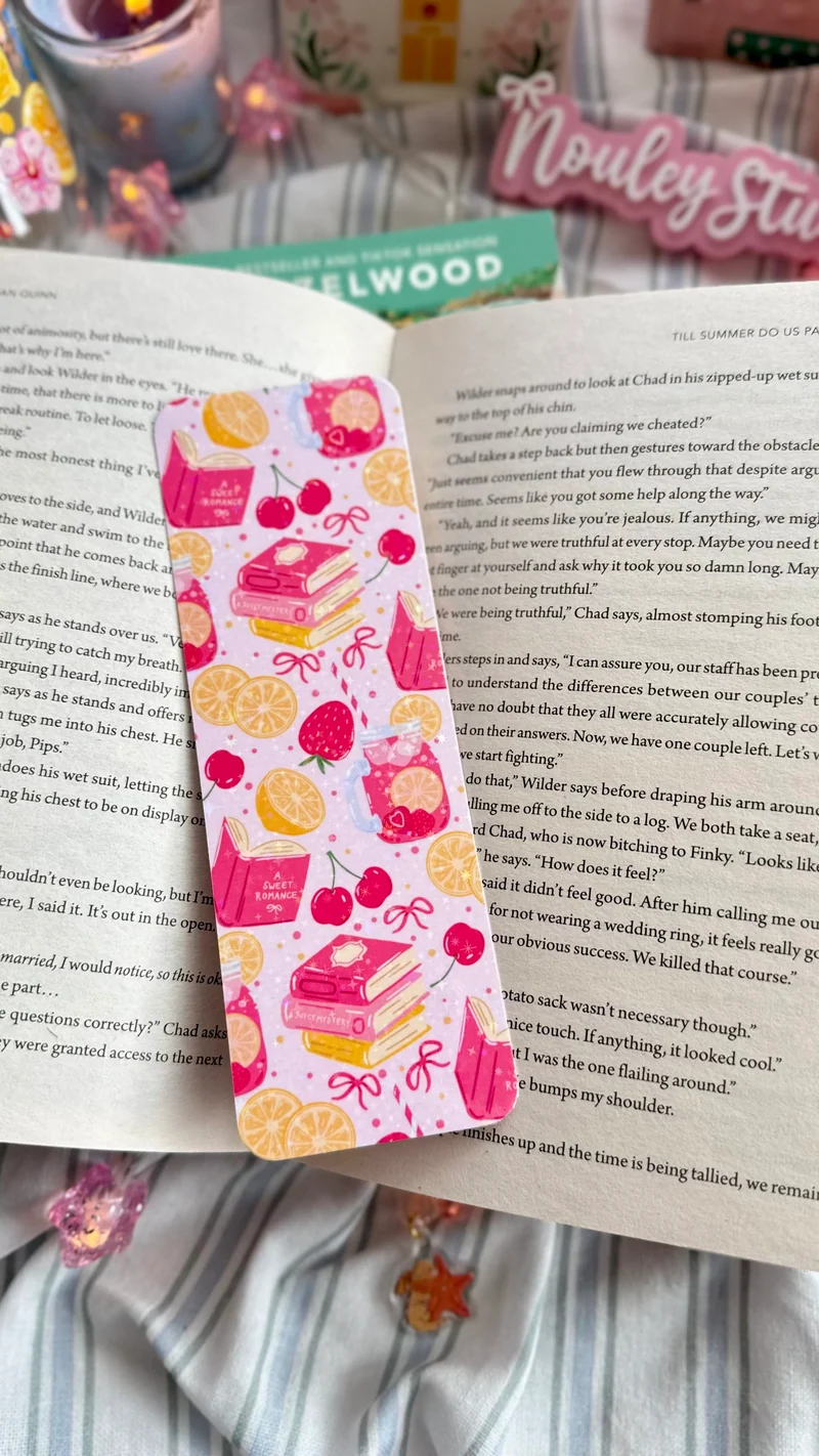 Bookmark paper | Strawberry Limonade