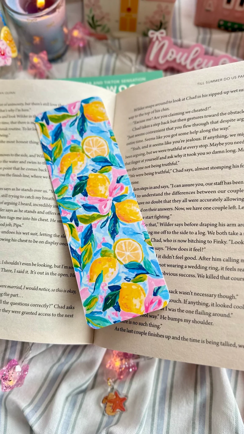Bookmark paper | Cute Lemons