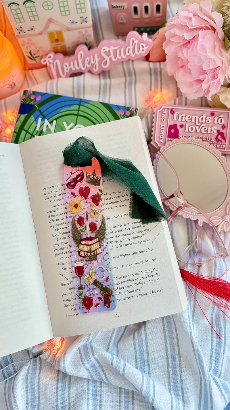 Acrylic Bookmark | Villain lover