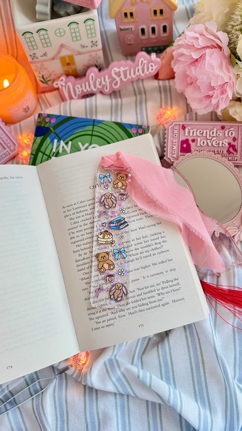 Acrylic Bookmark | Girlie Bear