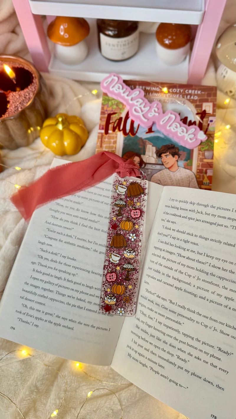 Acrylic Bookmark | Autumn tiffany