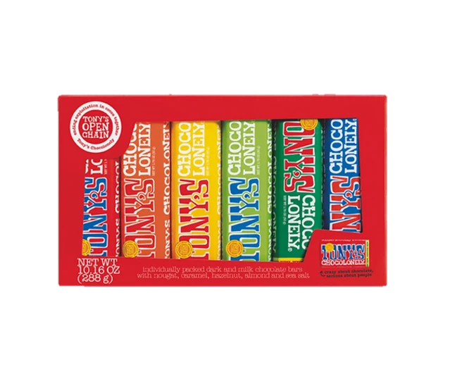 Tony's Chocolonely Bars Tasting Pack 288g