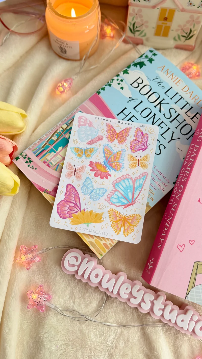 Journal Stickers | Butterfly