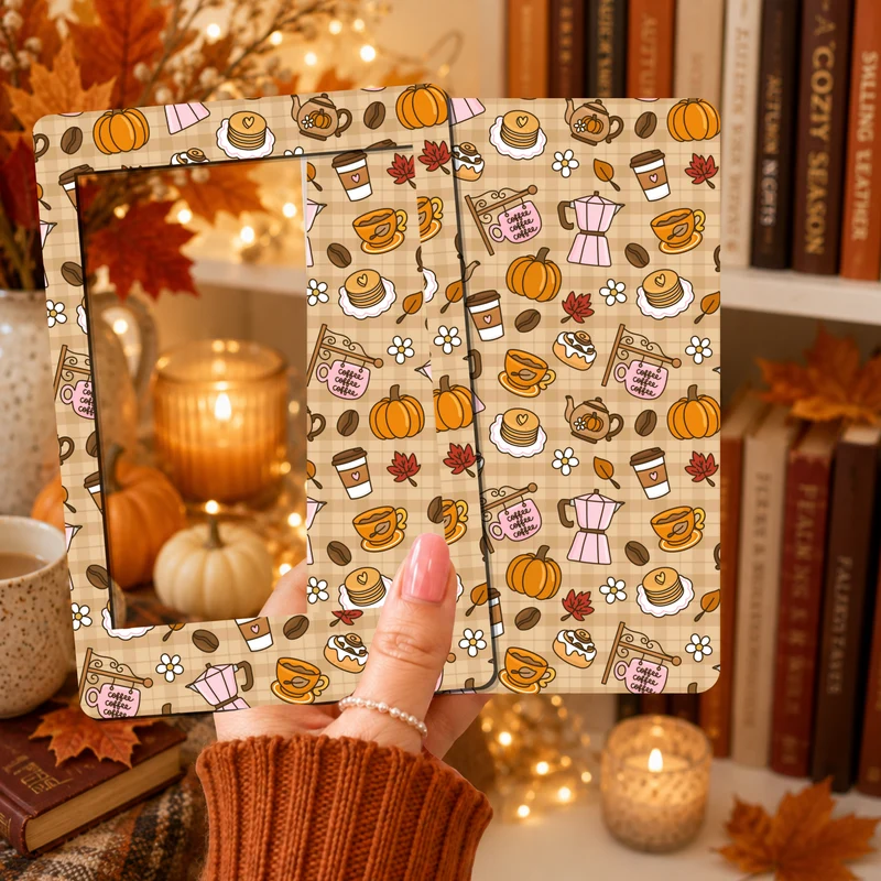 E-reader Insert-Skin | Autumn breakfast
