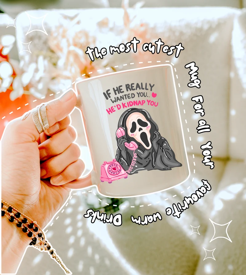 Koffiemok | He do kidnap you