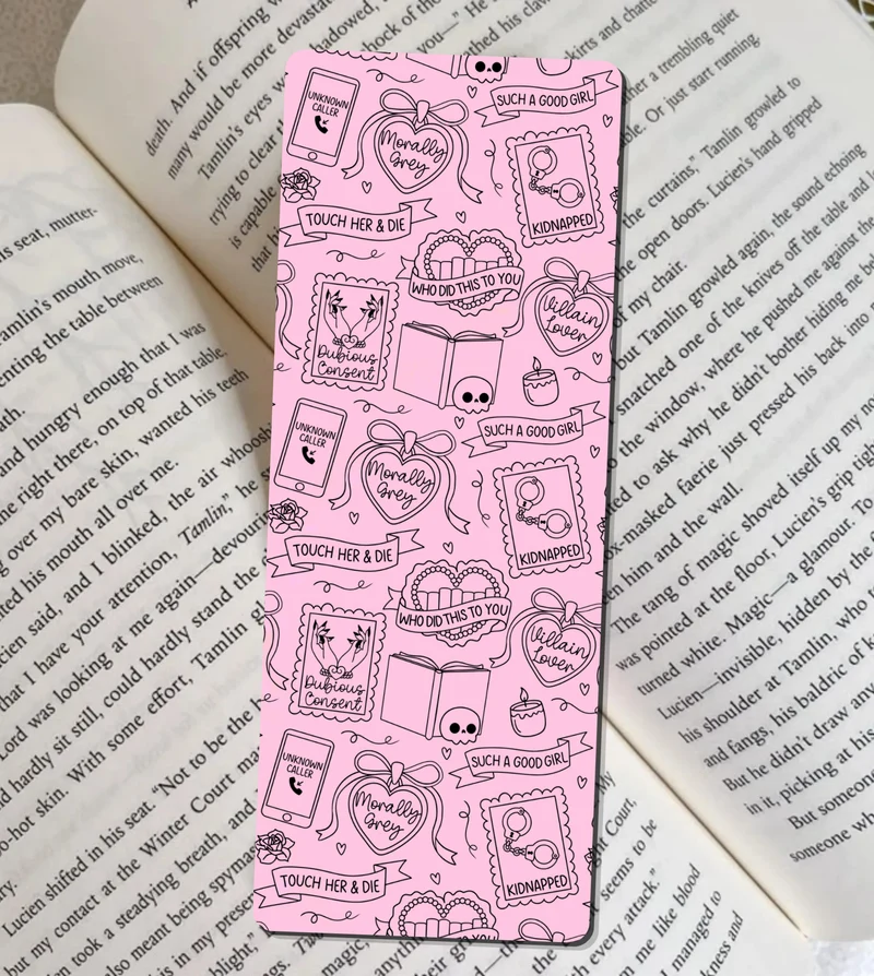 Bookmark paper | Trigger Warnings