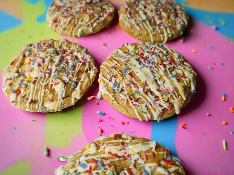 Cookie Box - Single Flavour Multipack of 6 cookies, choose from Kinder, Cherry Bakewell, Triple Chocolate, Chocolate Chip, and more!