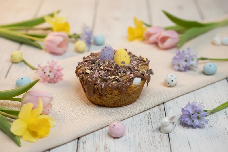 Easter Stuffed Cookie Cups