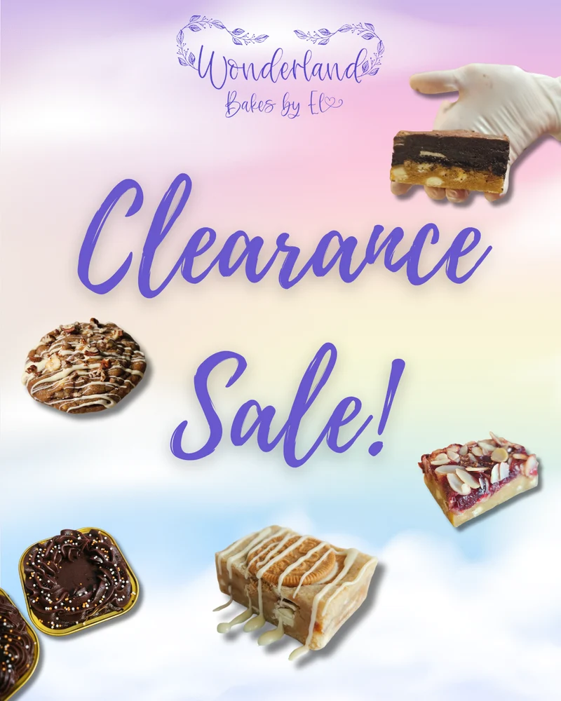 Clearance Boxes - Cookies, Brownies, Blondies, and More!