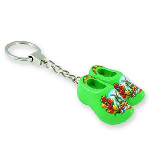 Keychains- Double Wooden Shoe