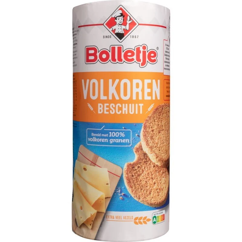 Bolletjes Rusk Whole Wheat 100g
