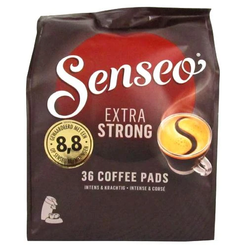 Douwe Egbert Senseo Extra Strong/Dark Roast Coffee 36 Pads 260g Case of 10