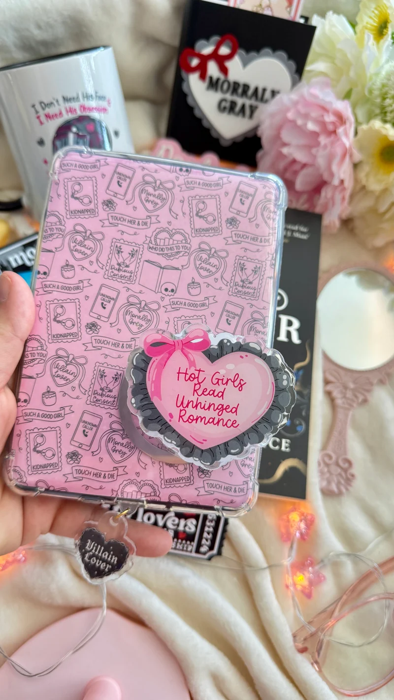 Bookish Grips | Hot Girls read unhinged romance