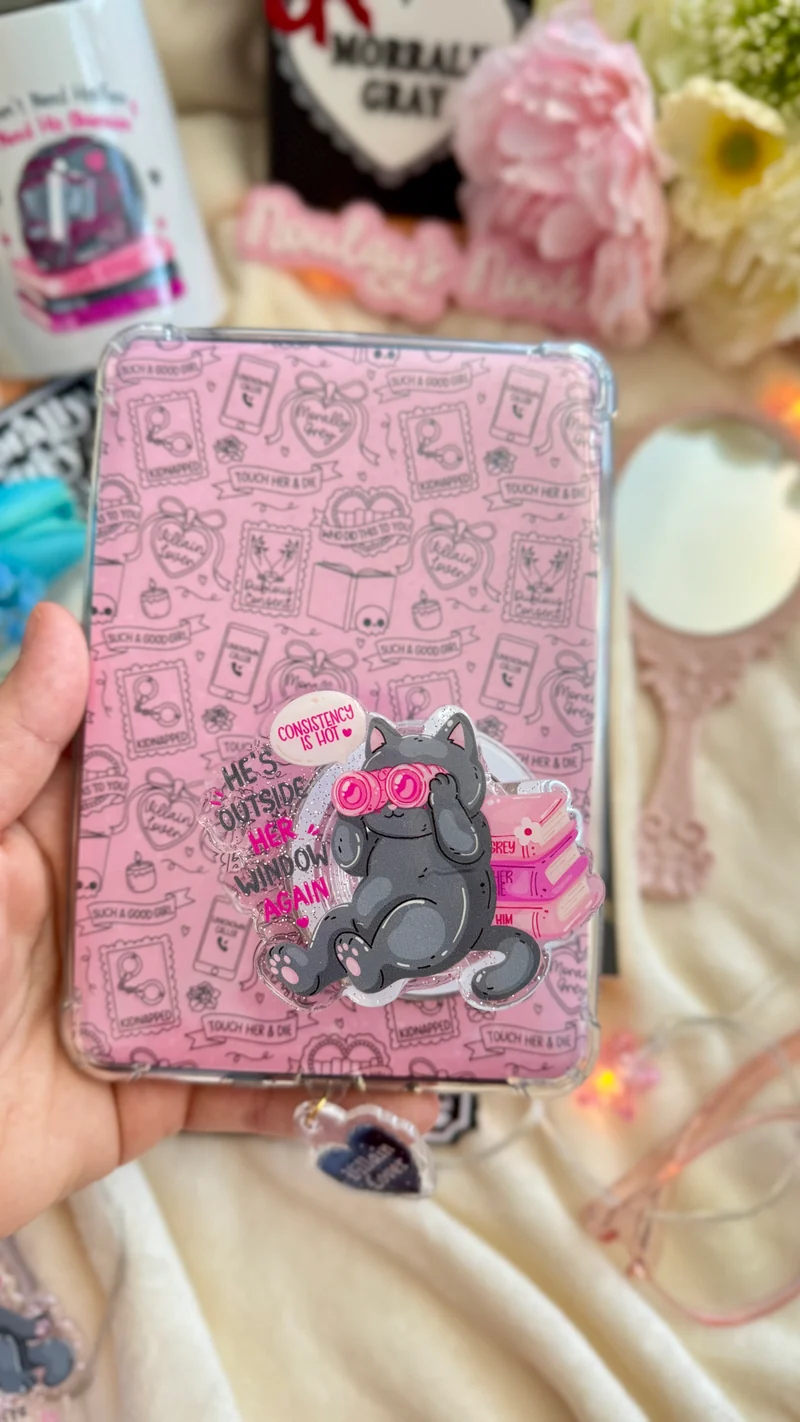Bookish Grips | He is outside