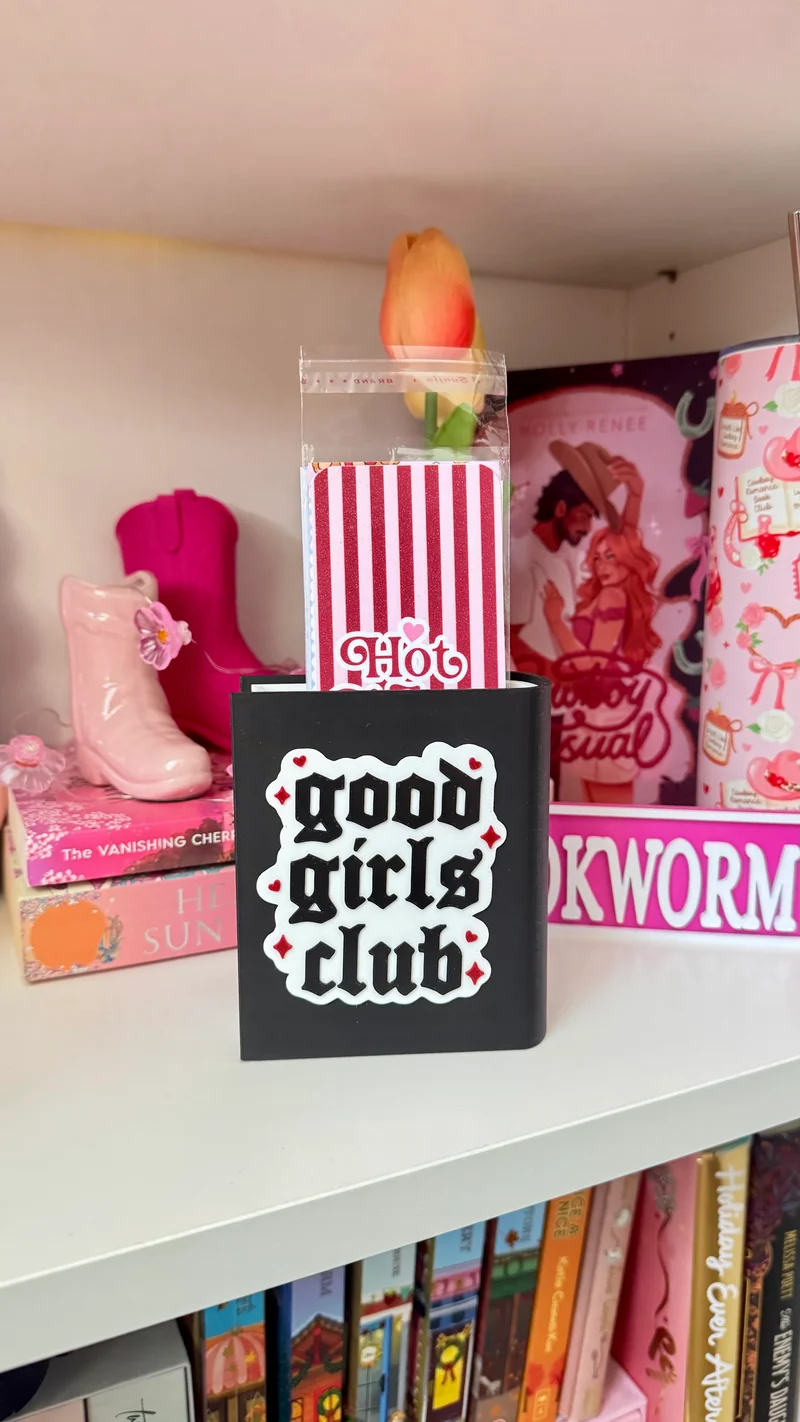Boekenlegger houder | Good girls