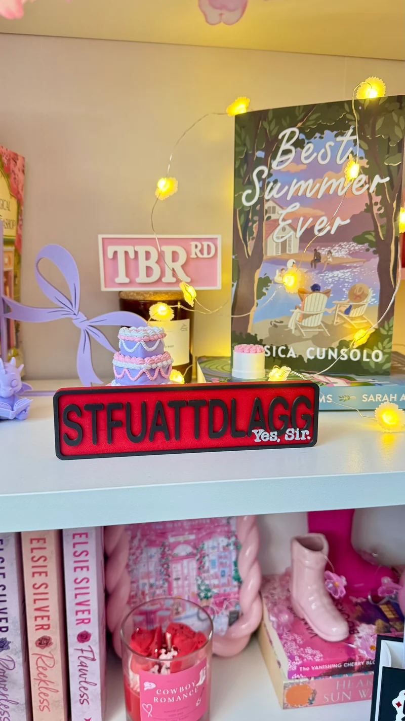 Dark Romance 3D | STFUATTDLAGG sign