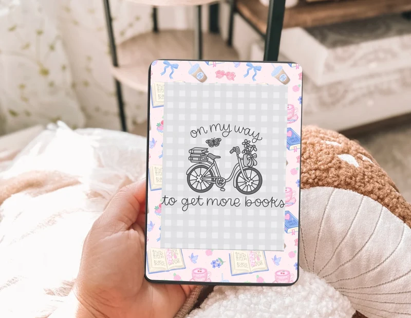 E-reader Skin | Summer Cottage mix