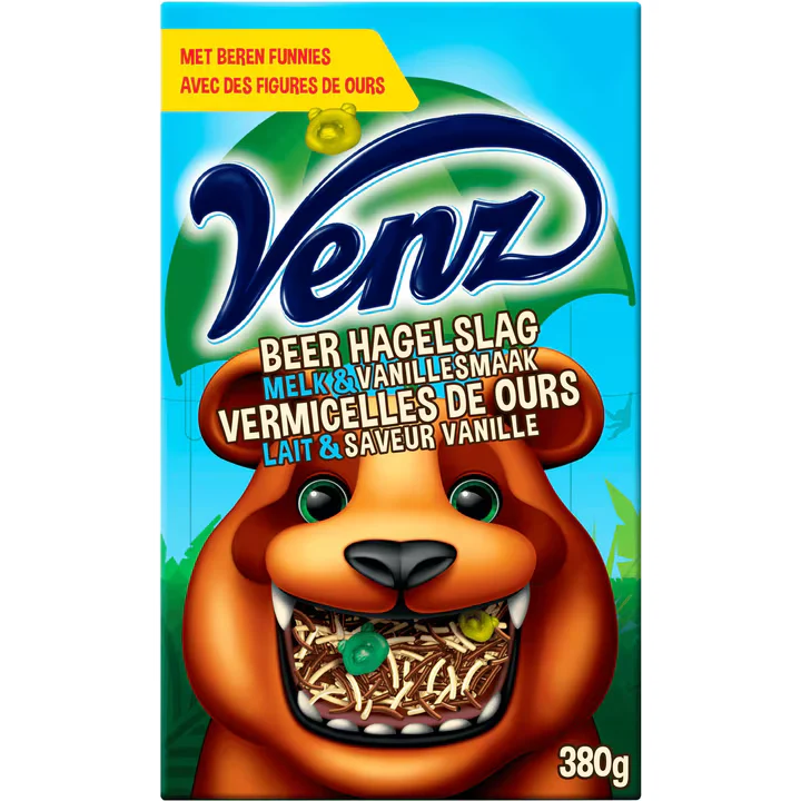 Venz Milk/Vanilla Bear Sprinkles 380g