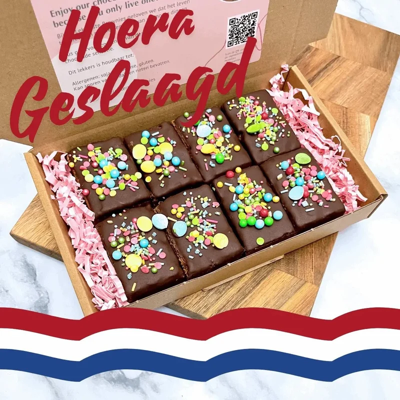 Geslaagd brownies