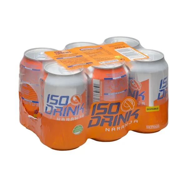 HD BEBIDA ISOTÓNICA NARANJA 6x33 CL.