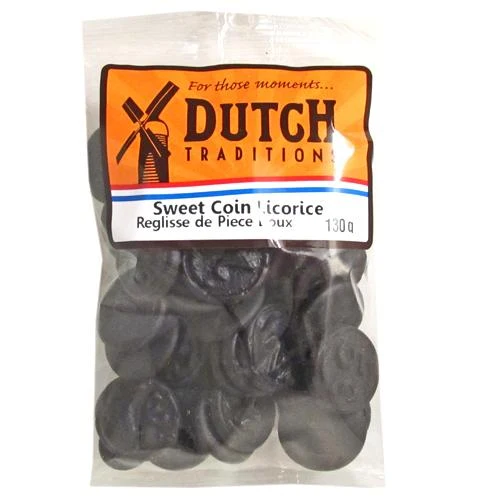 Dutch Tradition Coin Licorice 130g