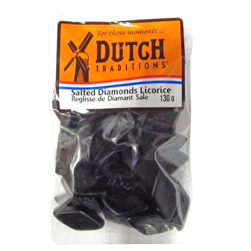 Dutch Tradition Diamond Licorice 130g