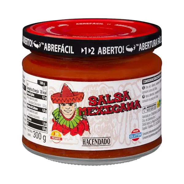 HD SALSA MEXICANA TARRO 300 GR.