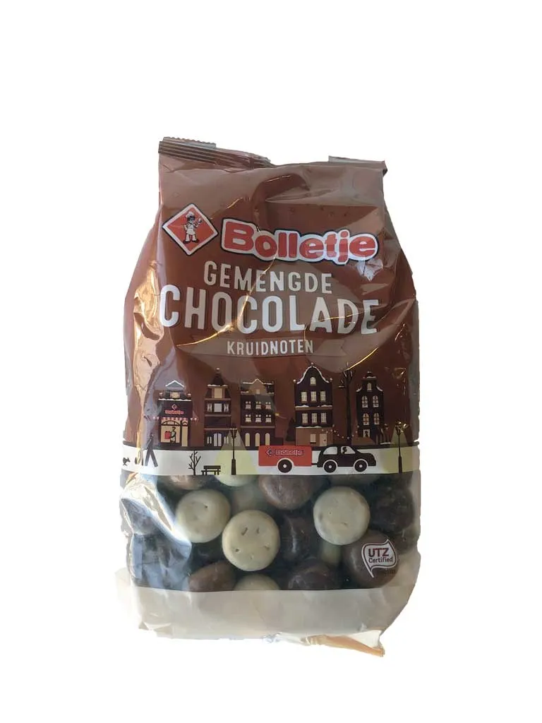 Bolletje Assorted Chocolate Kruidnoten 250g
