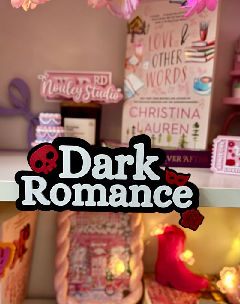 Bookshelf insert | Dark Romance