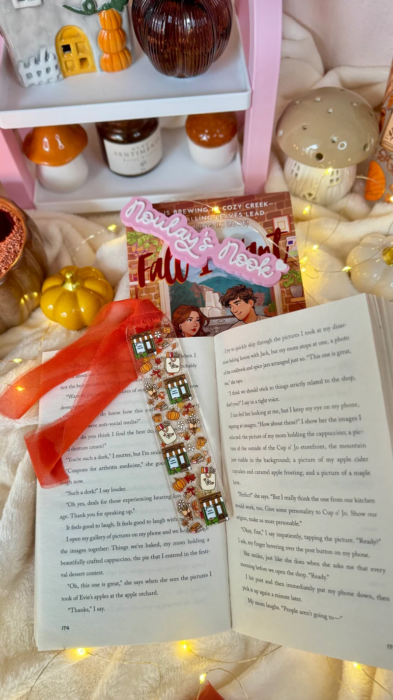 Acrylic Bookmark | Autumn Bookstore