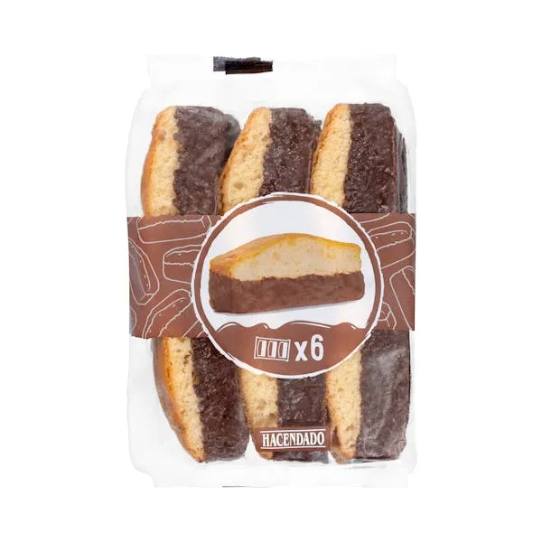 HD BOCADITOS CACAO 6 UND. 500 GR.