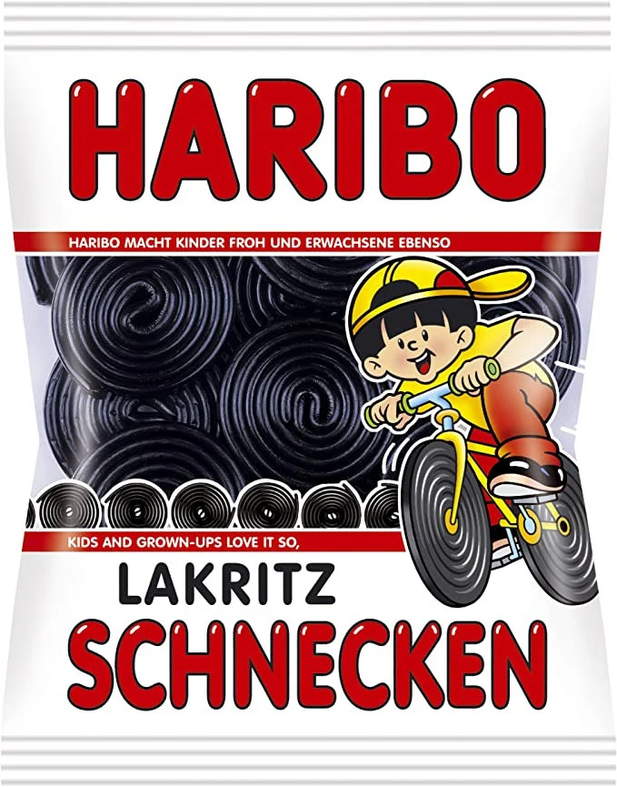 Haribo Licorice Yoyo (schneken)175g
