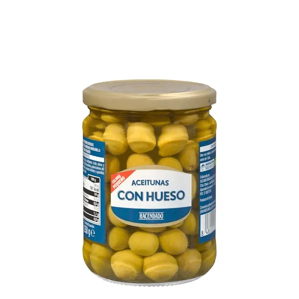 HD ACEITUNAS CON HUESO 430 GR.