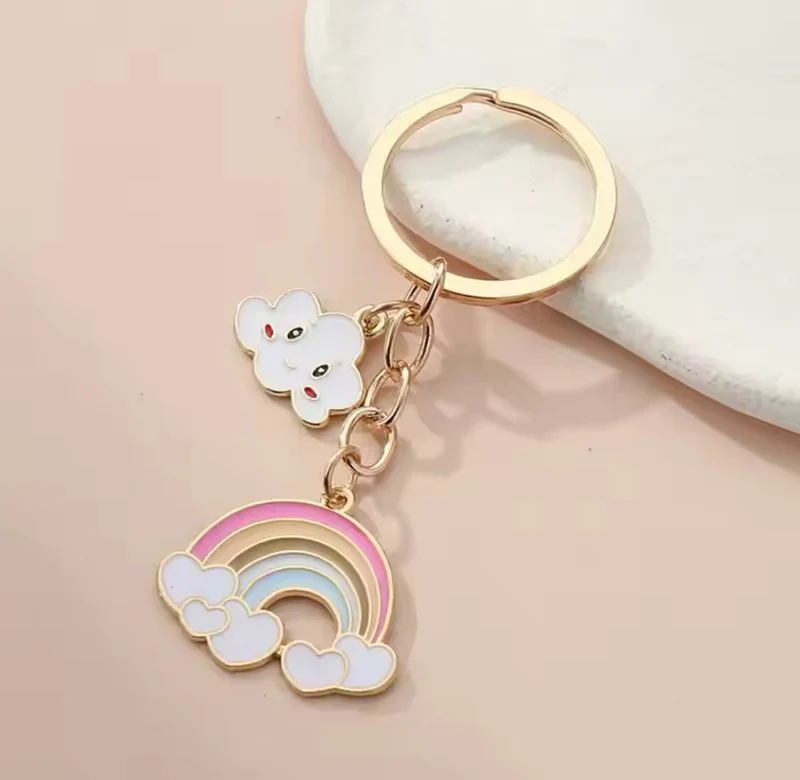 Rainbow keychain